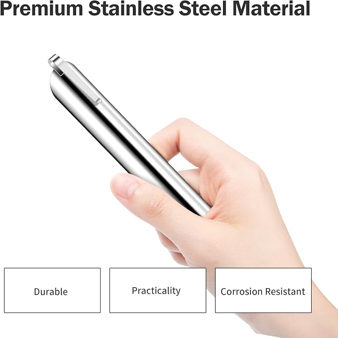 Crumbers for Servers, Restaurant Crumb Sweepers, Stainless Steel Crumb Cleaner, Stainless Steel Crumb Scraper, Stainless Steel Table Crumber Tool for Waiters, Waitresses and Servers (10 PACK)