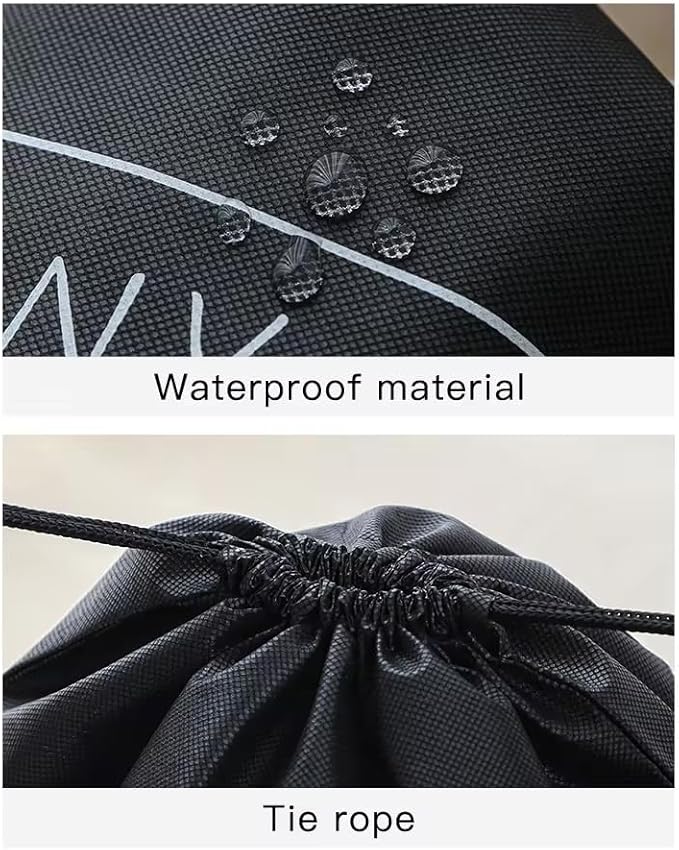 Generic Cleat Vault | High-Performance Sports Travel Shoe Storage Bag w/Motivation (Fully Charged, Black, Small (US Shoe Size Under 6))