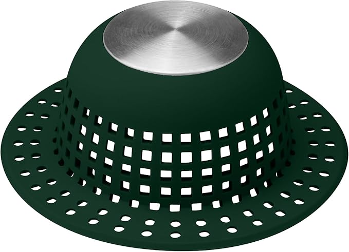 Shower Drain Hair Catcher Bathtub Drain Cover Shower Protector for Pop-Up & Regular Drains