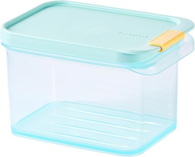 LocknLock HFL102 Freezer Fit Plastic Food Storage Container with Lid for Kitchen, Lunch, Meal Prep, and Leftovers, BPA-Free, Airtight, Leakproof, Microwave, Dishwasher-Safe, 750ml
