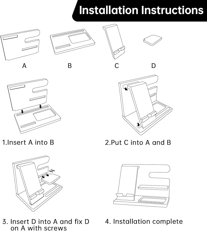 Birthday Gifts for Men Wooden Phone Docking Station Organizer Dad Birthday Nightstand Organizer Desk Wood Gifts Valentines Day Gifts