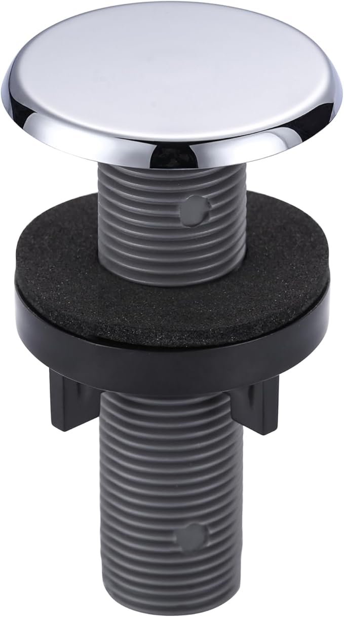 ARCORA Kitchen Sink Hole Cover: Premium Faucet Hole Plate Stopper Plug, Countertop Extra Hole Plastic Cap for Soap Dispenser Sprayer Tap, Chrome