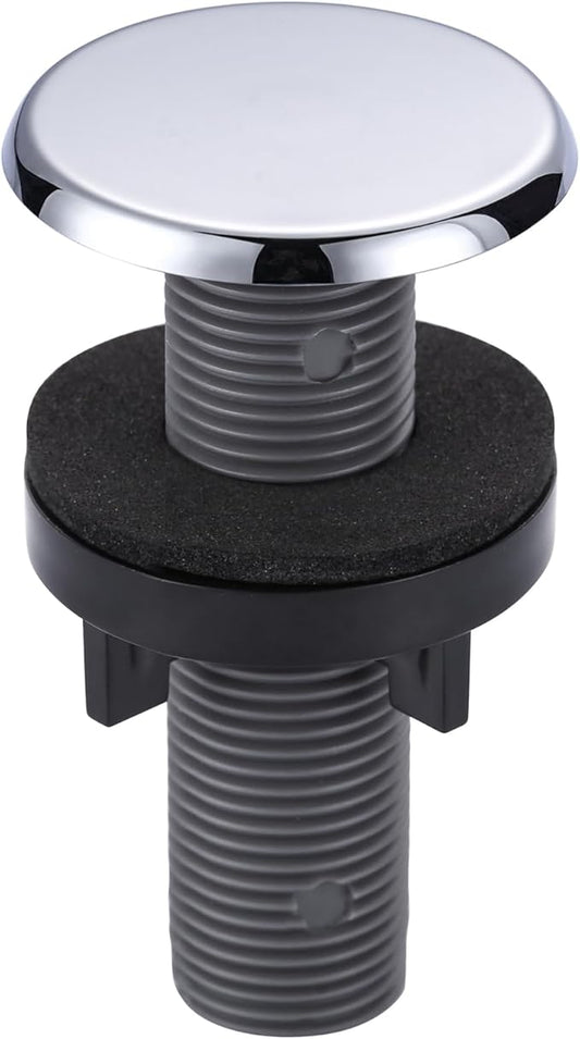 ARCORA Kitchen Sink Hole Cover: Premium Faucet Hole Plate Stopper Plug, Countertop Extra Hole Plastic Cap for Soap Dispenser Sprayer Tap, Chrome