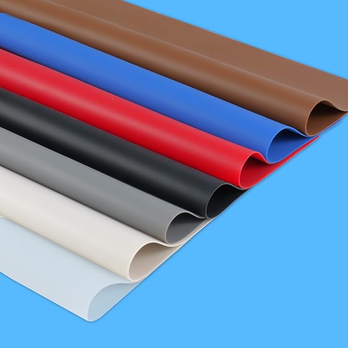Silicone Mat for Kitchen Counter, Silicone Mat Trimable to Size (Brown, 23.6×15.7inch-2PCS), BPA-Free Silicone Placemat, Heat-Resistant NonSlip Table Mat for Air Fryer, Countertop Protector Mat
