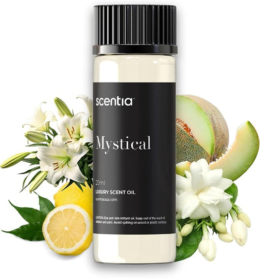 Scentia Hotel Diffuser Oil Inspired by The Wynn, Las Vegas Hotel - 20 mL 0.67 fl oz - Fragrance Oil Blend for Aromatherapy & Ultrasonic Diffusers - Mystical, Thanksgiving Gift