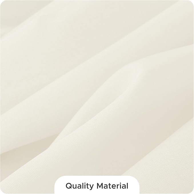 Fitable 8 Pack Round Tablecloths: Stain Resistant Wrinkle Free Circle Table Clothes, Washable Reusable Polyester Table Covers for Wedding Party Birthday Banquet Reception(Ivory, 120 Inch)