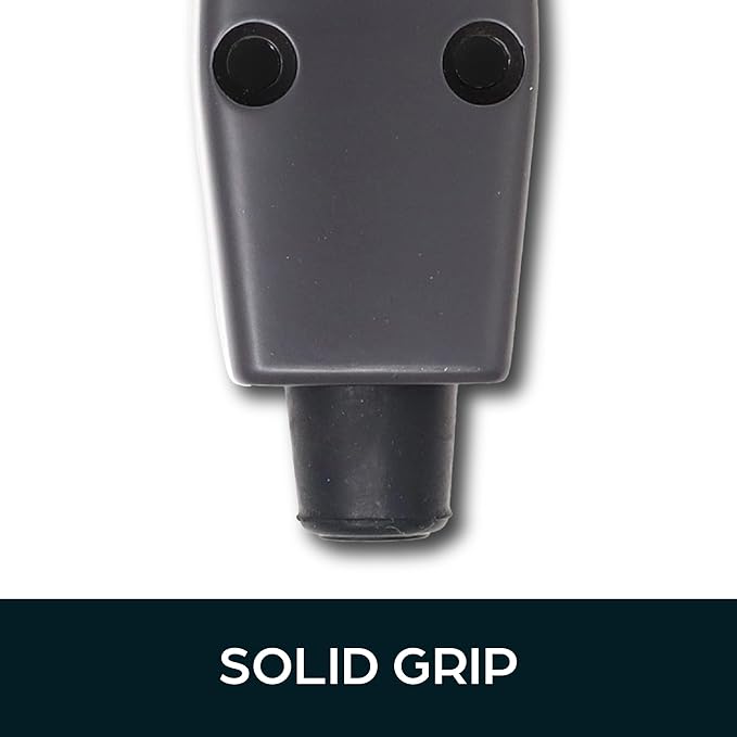Heavy Duty Spring Loaded Step Down Door Stopper - Door Holder Ideal for Residential & Commercial Use - Duronotic Finish