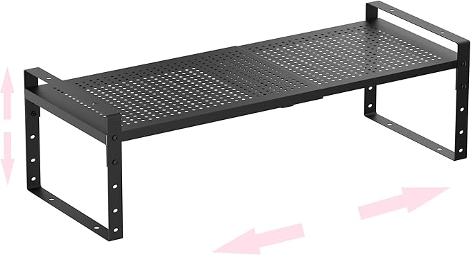 Multi-Functional Metal Shoe Rack, Space-Saving, Perfect for Entryway, Closet, Bathroom, etc. - Sturdy and Durable, High Weight Capacity（1PACK/Black/Large