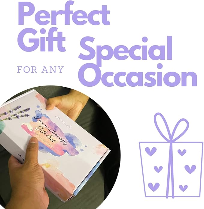 Microwavable Heat Pad & Eye Pillow - Gift Set - Lavender Scented Eye Pillow & Microwave Heating Pad Great Gifts for Women, Mom to Be Gift- Aromatherapy Sleeping Eye Mask for Yoga Headache Pain Relief