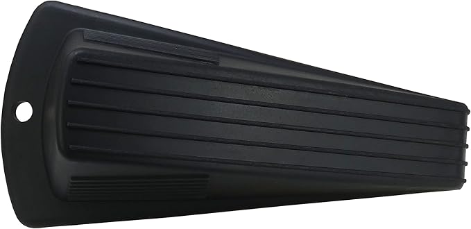Shepherd Hardware 3762E Heavy Duty Jumbo Hard Plastic Door Wedge, Black
