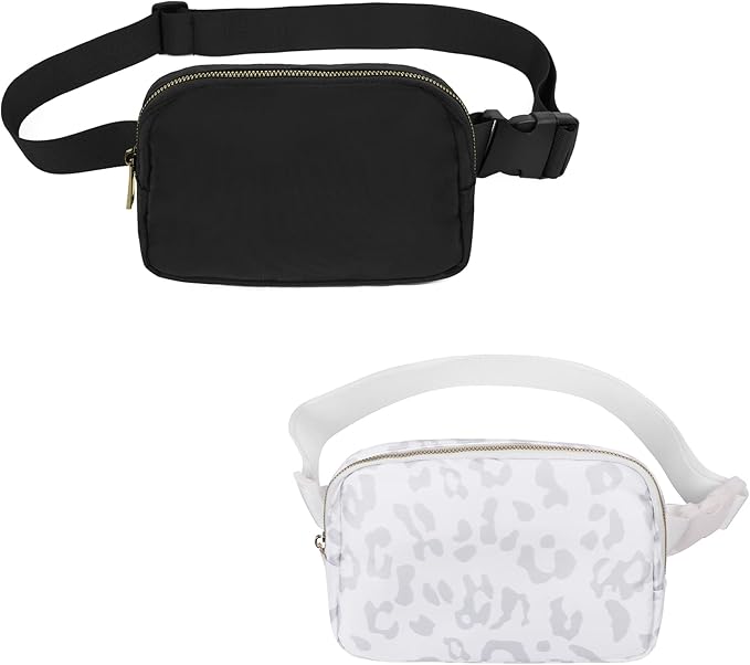 VOROLO Fanny Pack For Women And Men Crossbody Bag Belt Bag with Adjustable Strap Graduation Gifts
