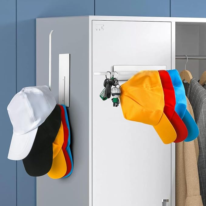 Paper Towel Holder Magnetic, Magnetic Paper Towel Holder for Fridge, Toilet Paper Roll Holder Magnet Towel Rack Wall Mount Shelf Bar for Towels Rolls Home Kitchen RV Dorm Wall Decor, White 2 Pack