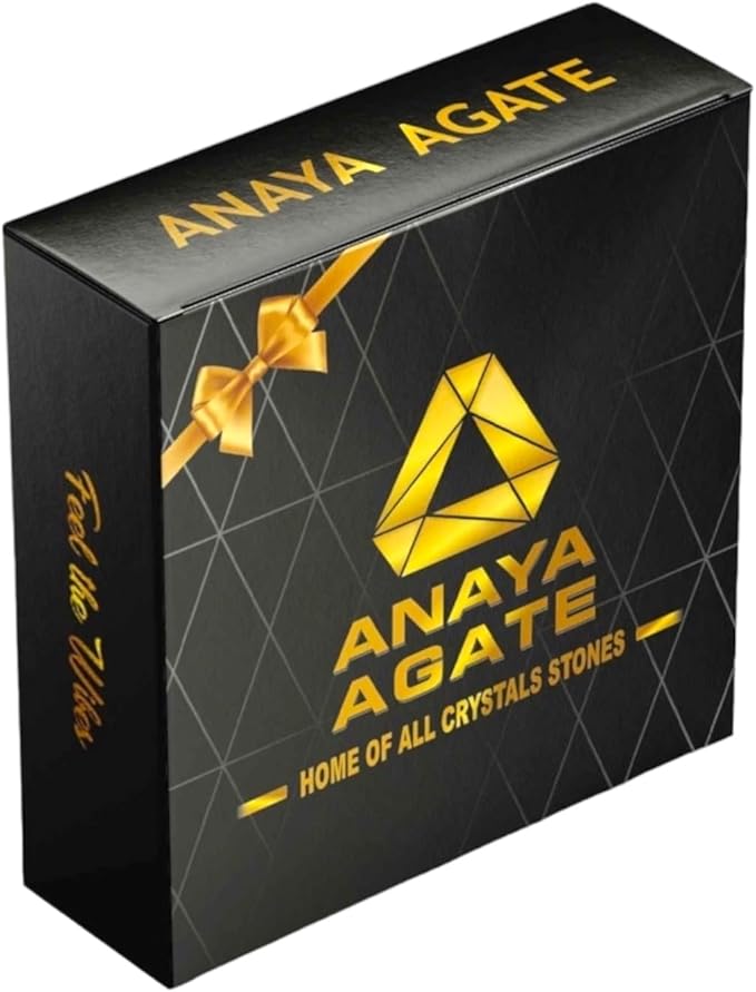 Labradorite Worry Stone 35-40mm – Healing Thumb Crystal for Anxiety & Stress Relief – Palm Meditation Stone with Velvet Pouch Gift for Men & Women