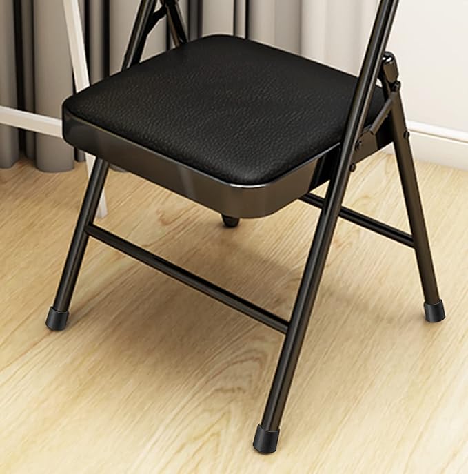Piutouyar Round PVC Rubber Furniture Covers, 19mm / 3/4 Inches Table Chair Leg Tip Protectors, Non-Slip End Cap for Protect Surfaces, Black (32Pcs)