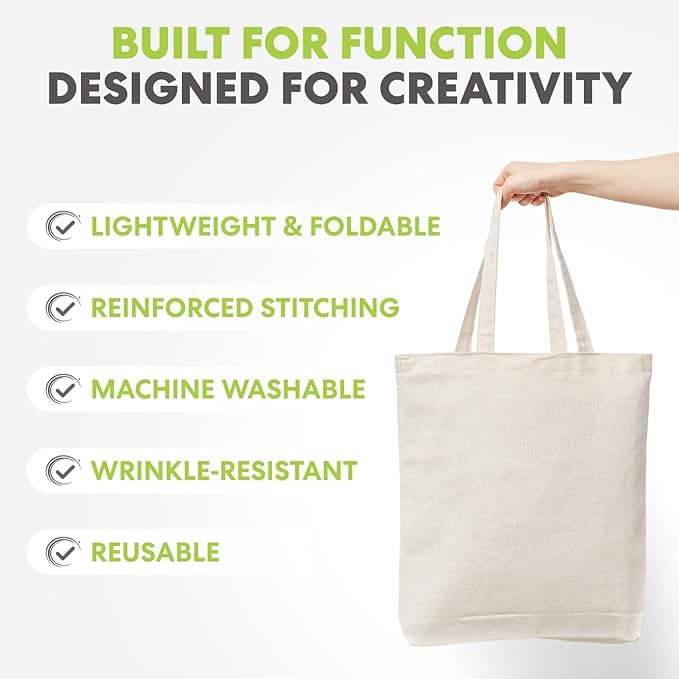 SIMPLI-MAGIC Canvas Tote Bags