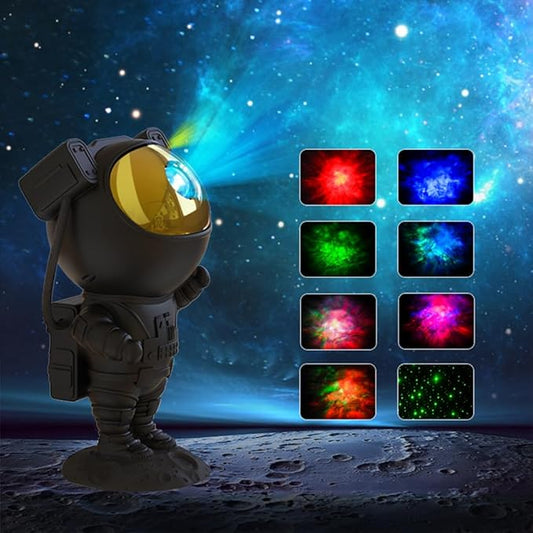 Star Projector Galaxy Night Light,Astronaut Starry Nebula Ceiling LED Lamp with Timer and Remote, Gift for Kids Adults for Bedroom, Christmas, Birthdays