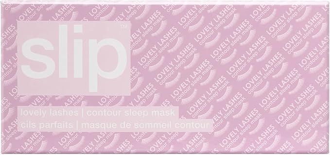 slip Pure Silk Contour Sleep Mask: Protect Your Delicate Lashes with Our Innovative, Lash-Friendly Design. Slipsilk Comfort, 1 Contour Mask, Wildflower