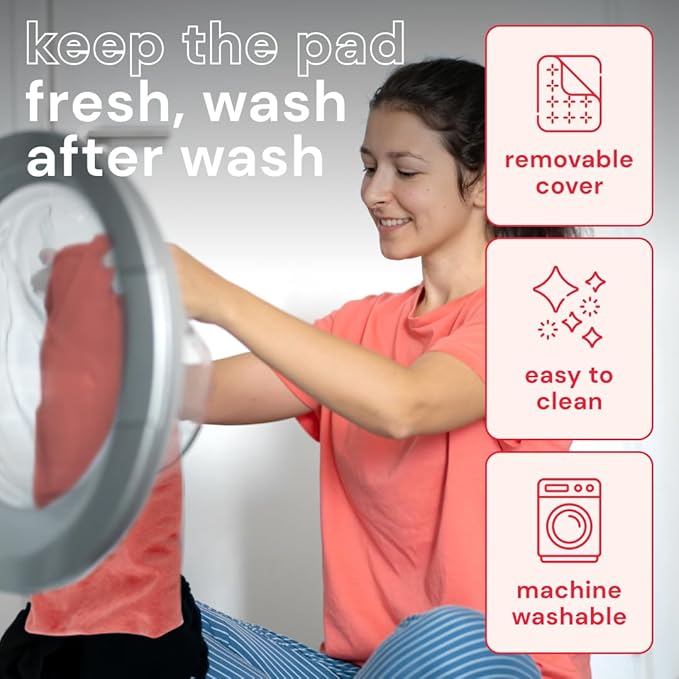 Premium Dutch Velvet Microwave Heating Pad (18” x 7”) - Lavender Scented Microwavable Heating Pad for Period Cramps, Neck, Shoulder, Back - Machine-Washable, Dual Temperature Moist Heat with Flaxseeds