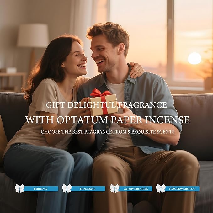 Incense Sticks – 28 Natural Sticks with 7 Scents: Palo Santo, White Sage, Lavender, Rose, Sandalwood, Agarwood & Osmanthus – for Meditation, Spiritual Use & Stress Relief Gifts