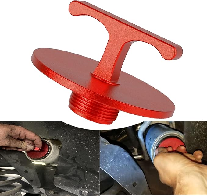 Aluminum Alloy Oil Filter Plug tool, for Dodge Ram 2500, 3500, 4500, 5500 Cummins Turbo Diesel 5.7L 5.9L 6.4L 6.7L MO285 05083285AA Oil Filter Cap Off Tool-car accessories-oil Filter Removal tool