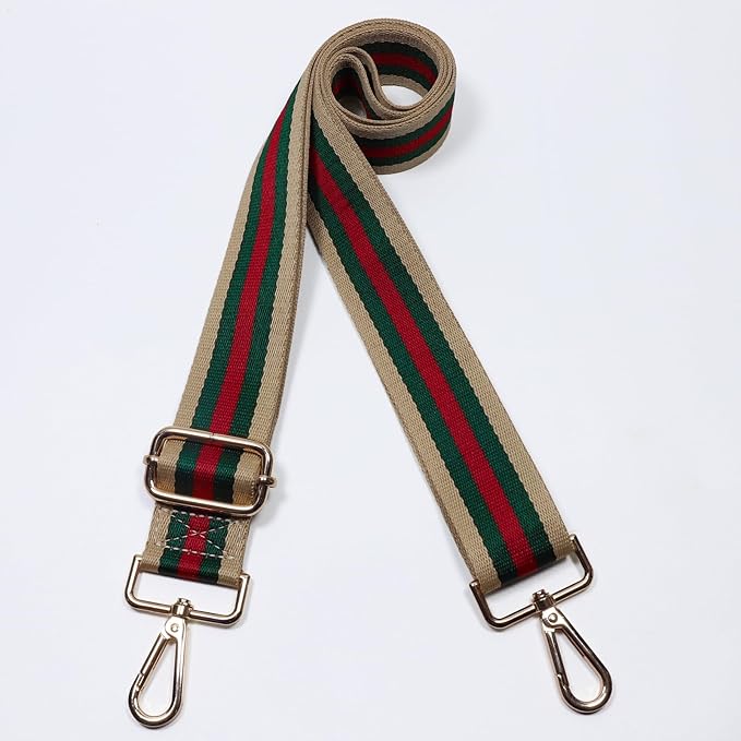 Kolti Purse Strap Replacement Crossbody Handbag Stripe Wide Adjustable