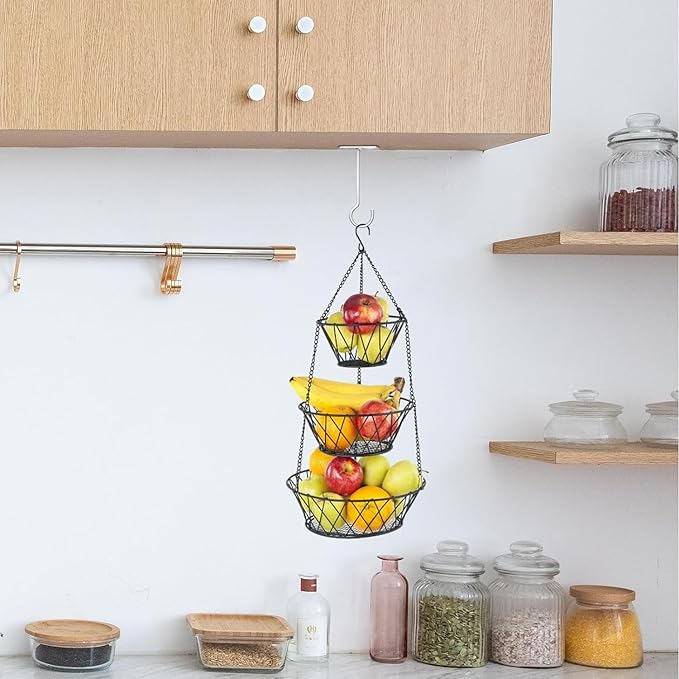 ASZUNE Plant Hook 6inch, Plant Hanger Shepherds Plant Bracket for Wall Hanging Wind Chimes Lanterns, Bird Feeder, Flower Basket, Home Decor Indoor & Outdoor 2 Pack