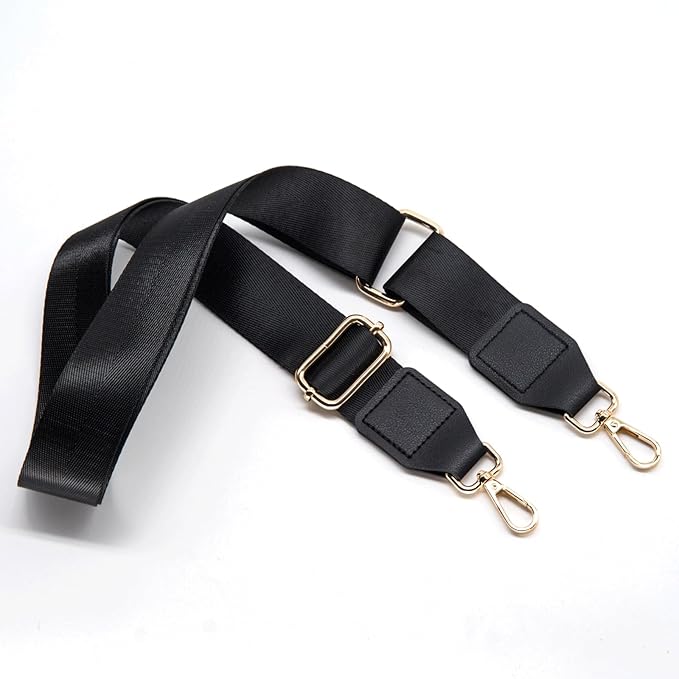 S&loyoe Purse Straps Replacement Crossbody Bag Strap Adjustable Wide Guitar Straps for Handbags 1.5inch