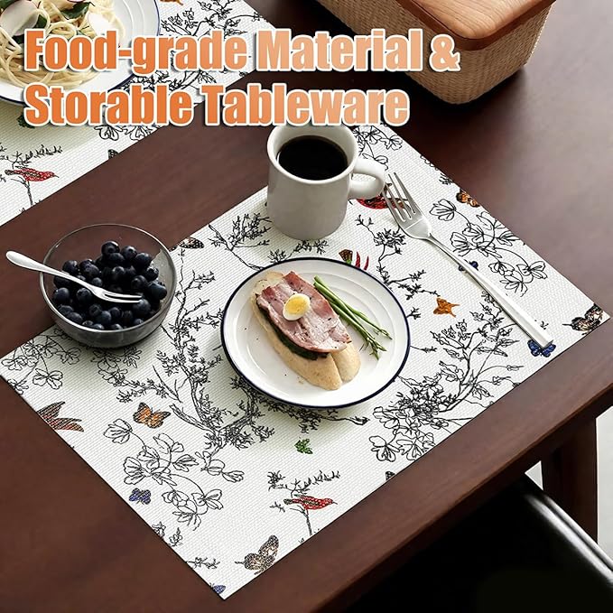 Tatyanna Shelf Liner for Kitchen Cabinets Non Adhesive Drawer Liner Floral Cabinet Liner Non Slip Shelf Liners Strong Grip Waterproof Dresser Liner Easy to Clean for Kitchen Cupboard 12IN x 16.4FT