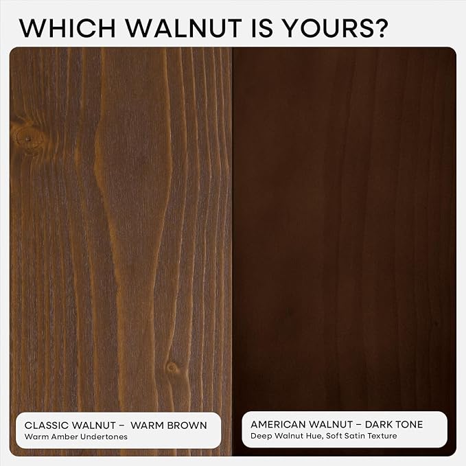 Homeforia Classic Walnut 30 inch Floating Shelf, High-End Solid Real Wood Small 30-inch Floating Shelves for Wall Mounted, 30in Floating Shelves, Heavy Duty Bracket, 30 x 6.5 x 1.75 inches, Set of 3