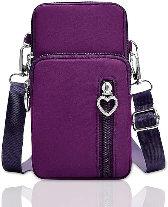 BIAOTIE Lightweight Small Crossbody bags Cell Phone Purses Travel Pouch Shoulder Bag for Women