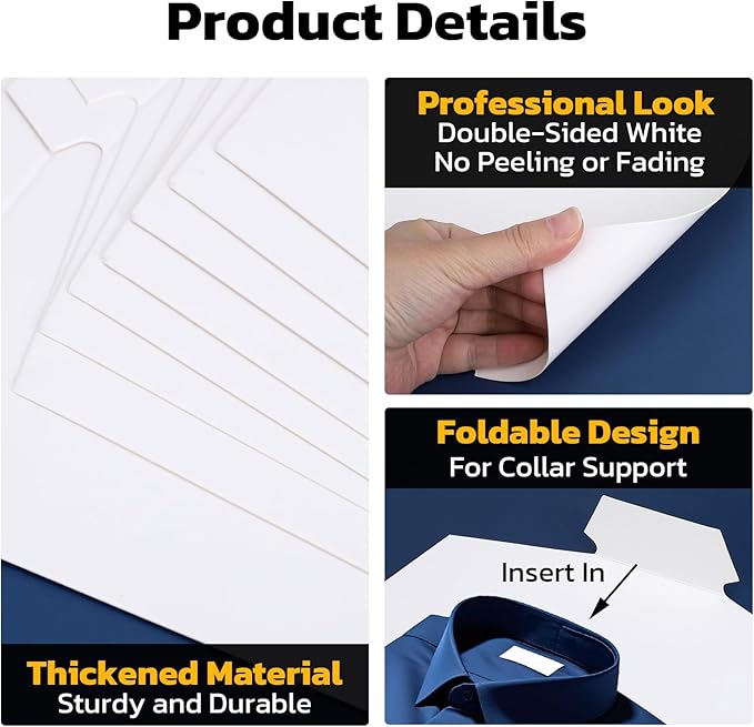 Svaldo White Shirt Cardboard Inserts, 8.5x14 inch, Pack of 25, T Shirt Folder Board for Clothes Folding, Paper Shirt Form Inserts for T Shirt Display, DIY Painting, Packaging, Shipping, Storage