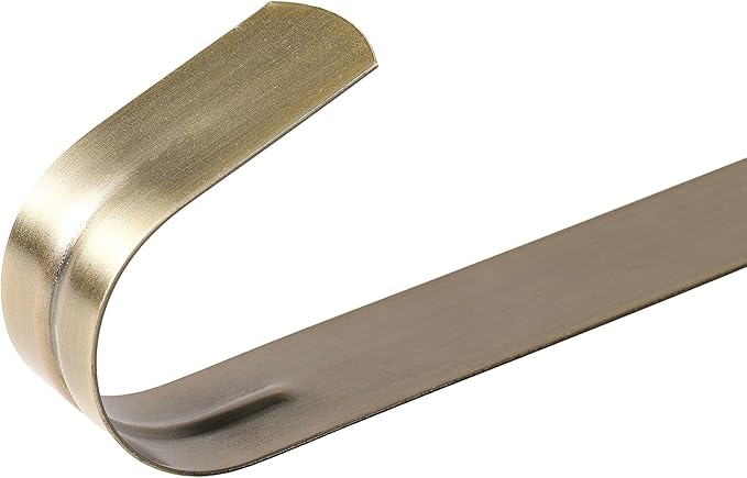 Wreath Hanger for Front Door, Slim Over The Door Hook, Easy to Use and Reusable Holiday Wreath Holder for Christmas, Thanksgiving, Halloween and Daily Décor(12" Bronze, 2)
