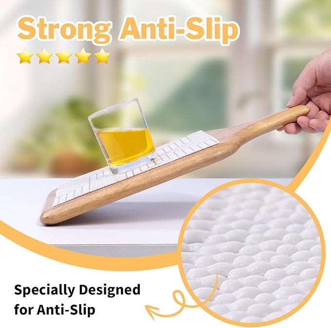 Shelf Liners for Kitchen Cabinets 11.8 x 236.2in Non-Adhesive Shelf Liner Paper Non-Slip Thickened Drawer Liner Easy to Clean for Tool Box Refrigerator with Knife and Tape Measure, Gold Geometric
