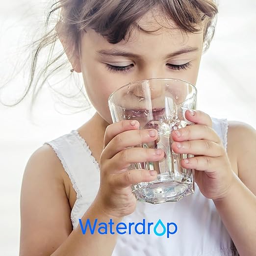 [Original] Waterdrop PF-01A Water Filter Replacement for Waterdrop Pitcher and Dispenser Filtration System, NSF Certified, Reduces Lead, PFAS, PFOA/PFOS, Last Up to 200 Gallons, 3 Pack