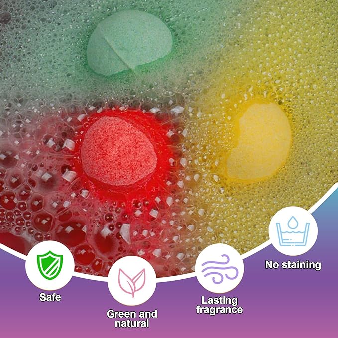 iHave Bath Bombs, 24 Pcs BathBombs Gifts for Women - Perfect Bubble Bath Gift Set for Boys and Girls