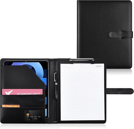 Padfolio Portfolio Clipboard Folder Pacific Mailer Resume Portfolio Folder Legal Document Organizer Legal Pad Holder for Interview School Business Office Conference