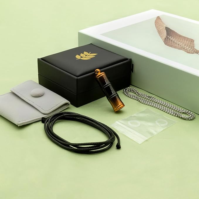 528 hz Meditation Necklace | Breathing Necklace | Frequency Healing Devices | Calm Mindfulness Tool | 528 hz Whistle | Relaxation,Stress Reduction and Concentration by Adjusting The Breathing