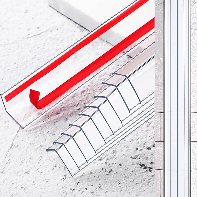 10 Pcs Wall Corner Protector, Clear Self-Adhesive Corner Protectors for Walls for Baby, Furniture, Door, Tables, Cover Sharp Furniture, Easy to Install(31.5'' X 1.18'')