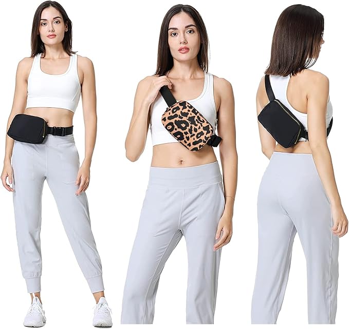 VOROLO Fanny Pack For Women And Men Crossbody Bag Belt Bag with Adjustable Strap Graduation Gifts
