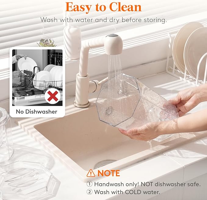 Lifewit 1 Gallon Drink Dispenser for Parties 4 Pcs, 4L Plastic Beverage Container with Stand for Juice/Tea/Soda & Lemonade, Clear Water Pitcher with Spigot for Mimosa Bar Hosting 39 x 16 cm/15x6"