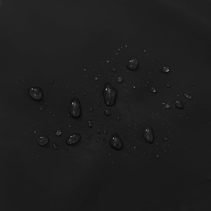 Barossa Design Black Long Shower Curtain Liner 78" Height - 3 Magnets & Waterproof Lightweight PEVA Shower Liner for Bath Tub, PVC Free, Metal Grommets, Black, 72x78