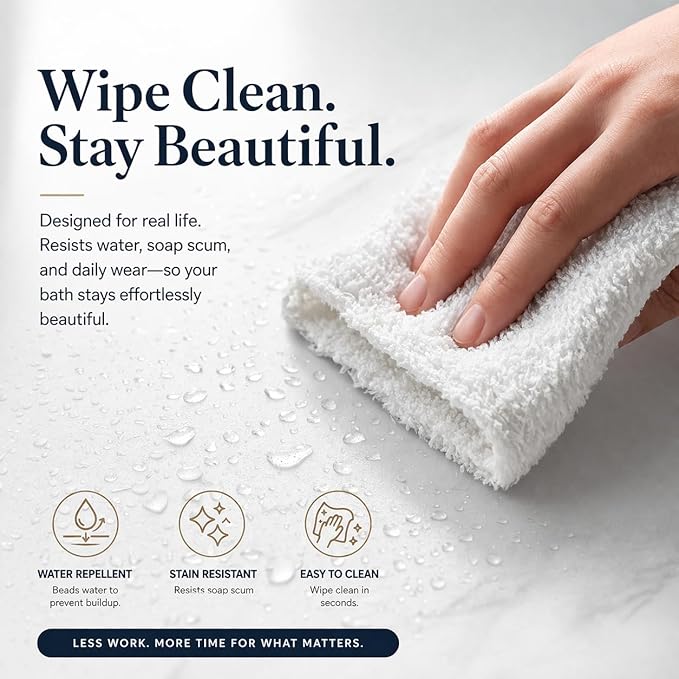 EHZNZIE Crystal Clear Shower Curtain Liner 60x72, PEVA Waterproof Bath Curtain, No Chemical Smell, 3 Weighted Magnets, Durable with Rustproof Metal Grommets
