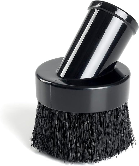 CRAFTSMAN CMXZVBE38610 1-1/4 in. Dusting Brush Wet Dry Vac Attachment, Industrial-Grade Shop Vacuum Accessory for Cleaning Stubborn Debris, Fits 1-1/4 in. Hose Diameter