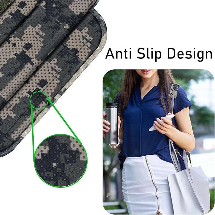 ZINZ Ultra Thick & Breathable Universal Shoulder Pad Cushion for Bags - Long & Comfortable