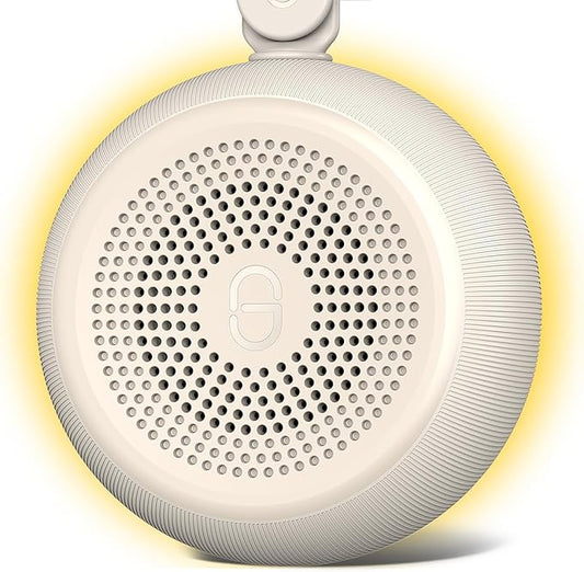 Easysleep White Noise Sound Machine Portable Sleep Machine for Baby Adult with 30 Soothing Sounds 12 Night Light Colors 4 Timer Memory Function Rechargeable Noise Machines for Sleeping, Office