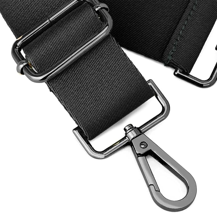 ZOOEASS Wide Shoulder Strap (Solid),Adjustable Replacement Belt Crossbody Canvas Bag Handbag