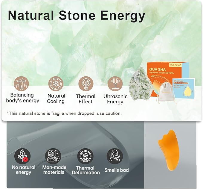 Gua Sha Facial Tools Body Massager,Lymphatic Drainage,Sculpting,Lifting,de-Puff Tool,Full Body Massage Tool for Face/Neck/Shoulder/Back/Leg,Beauty Tools Accessories