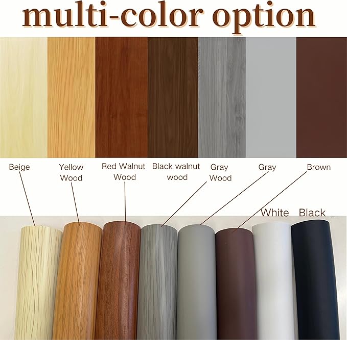BEIEBIJOB 10ft Floor Cord Cover Self Adhesive Cord Hider Floor, Cable Cavity:0.61"(W) x 0.32"(H),Heavy Duty Cable Protector, Hide Extension Cords, Cable Management Hide Cords on Floor, Gray Wood