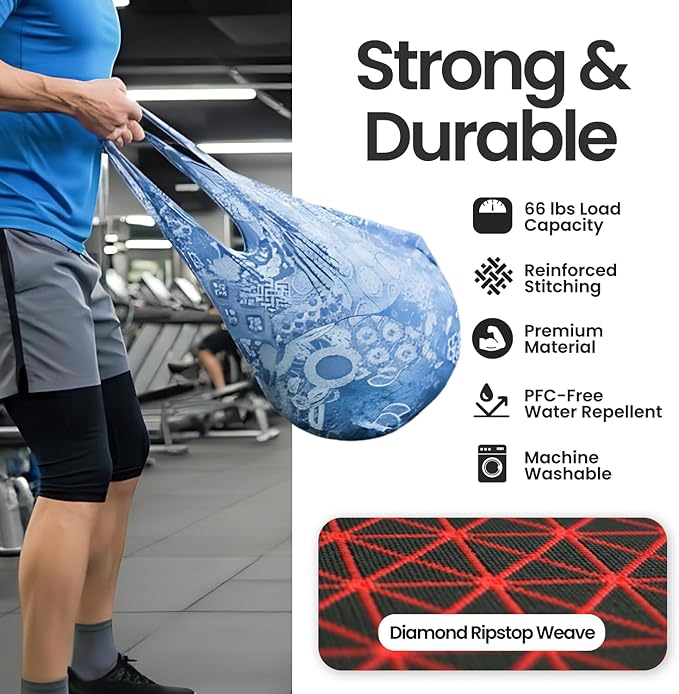Nanobag Ultralight Foldable Tote for Women & Men, Reusable Grocery & Travel Bag, Packable Collapsible Compact Market Essential (Standard Neon Flowers)
