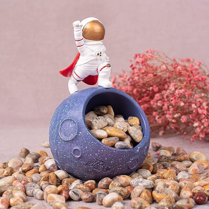 Polished Crazy Lace Agate Crystal Stone Set - 72 Pcs, 0.5" 10 oz Handpicked Natural Tumbled Gemstones Rocks, Pebbles for Reiki, Chakra, Healing, Home Decor